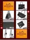 HERMES SO-BLACK BIRKIN 30 (Pre-owned) - Black, Box calf leather, Black hardware
